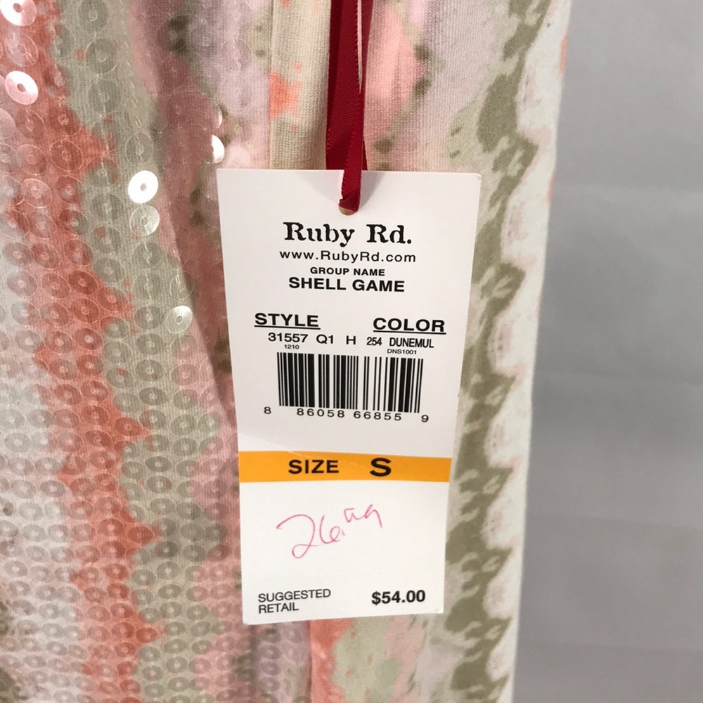 Ruby Rd Sequence Tank 🆕 Size Small - Picture 3 of 7